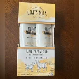 Goats Milk w/ Manuka Honey hand cream duo